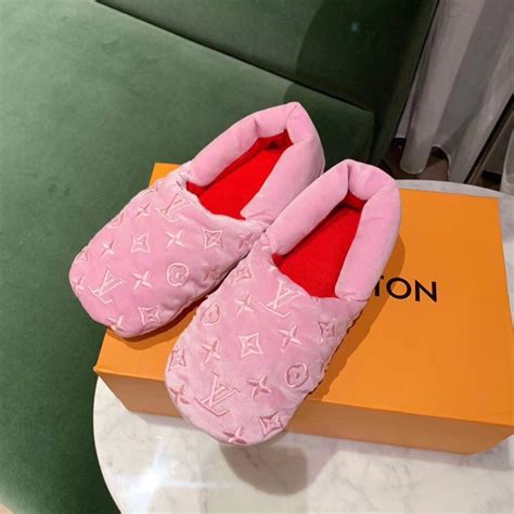 lv slippers pink|lv slippers women.